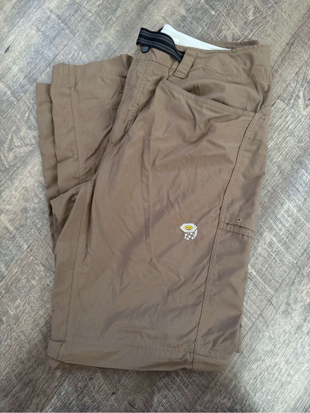 Mountain Hardwear Brown Convertible Pants